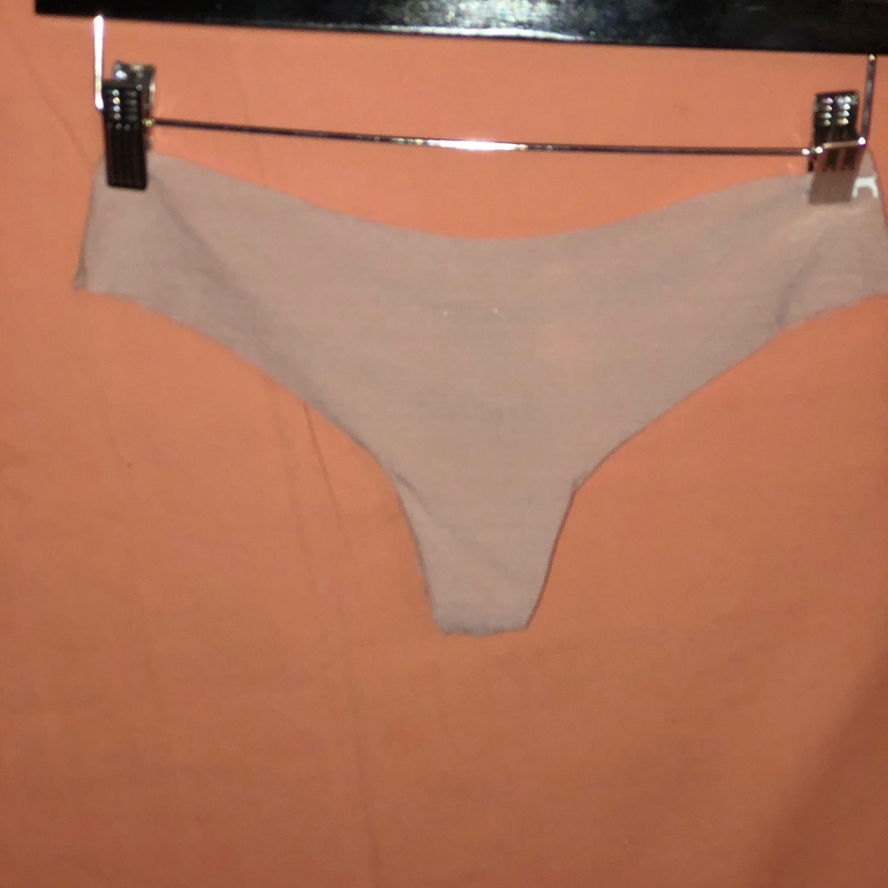Pink thong panty